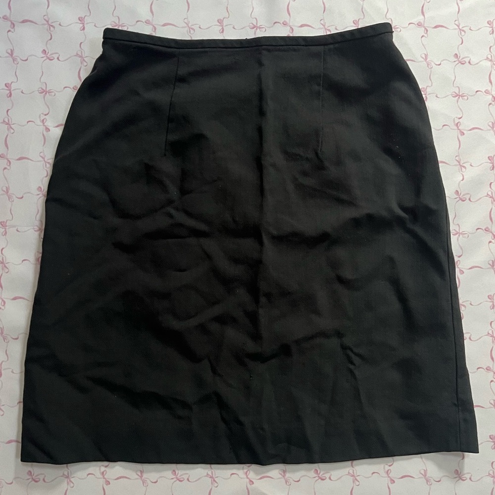 dark gray skirt